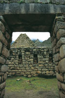 Ruinas incaicas en Machu Picchu.