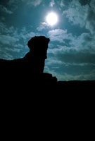 Abrigo rocoso cerca de la laguna  de la Herrera en la Sabana de Bogot.