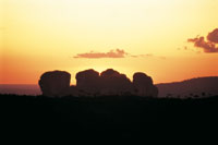 Perfil erosionado de los tepuyes de Chiribiquete.       
