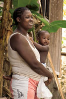 Escenas cotidianas en comunidades negras.