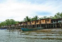Poblacin palaftica en los esteros del bajo Anchicay.