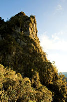 A lo largo de la vertiente de la cordillera Occidental hacia el Pacfico, predomina la alta humedad, desde las clidas costas hasta las fras cumbres.