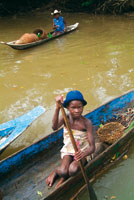 Joven piangera en su 