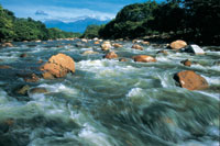 Los procesos de erosin y transporte de sedimentos se inician en las altas montaas.