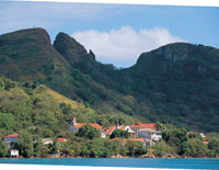 El monte Pick, con 360 msnm es la mayor elevacin de la isla de Providencia, cuya topografa escarpada contrasta con la de San Andrs, donde predomina un paisaje bsicamente plano.