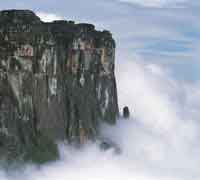 Formacin rocosa del macizo Guayans.