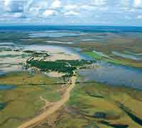 La llanura de inundacin.