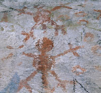 Pictograma Muisca, evidencia de la temprana ocupacin de la alta montaa tropical colombiana.