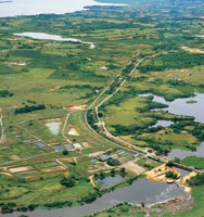 La gran disponibilidad del recurso hdrico, permiti el desarrollo de una gran variedad de cultivos.