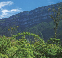 Cordillera de los Andes. Otra de las geoformas caractersticas del pas.