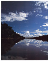 El ro Apaporis  a la altura de Dos Rios, lugar donde convergen las aguas del Macay Tunia y del Ajaj.