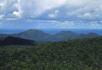 Estas dos serranas, Tunah y Naqun, enfrentan una gran presin por la utilizacin de sus recursos. En los ltimos aos, Tunah ha sido objeto de un permanente proceso de colonizacin relacionado con cultivos ilcitos; Naqun por la extraccin de Oro.